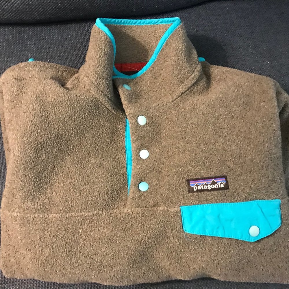 Patagonia Synchilla Snap-T Fleece Pullover Grey - Picture 4 of 9